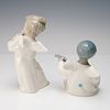 4pc Lladro and Nao Porcelain Angel Musician Figurines. Wonderful collection of four porcelain Image - 4