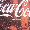 Coca-Cola Bottle-Shaped Cardboard Standee. Oversized Coca-Cola advertising standee in the shape Image - 1