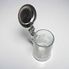 Alwe Glass Beer Stein, Deer Motif with Pewter Lid. Vintage German glass beer stein by ALWE Image - 3
