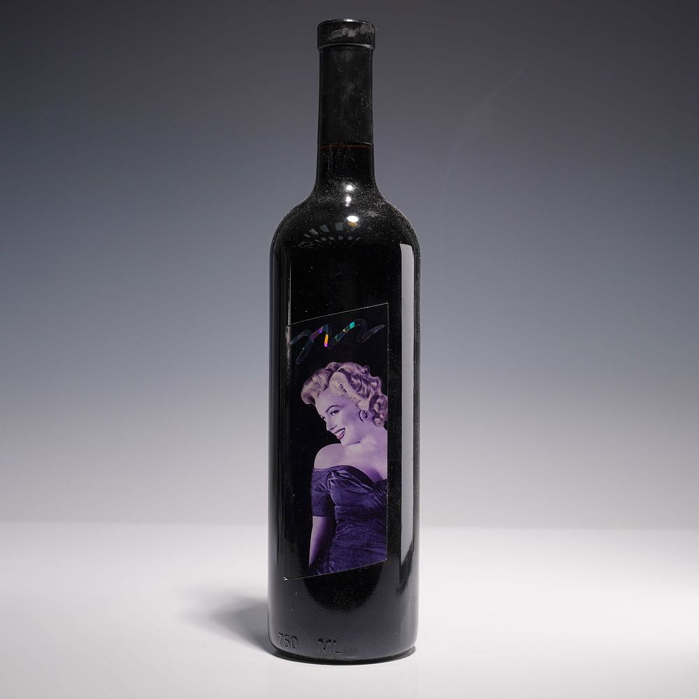 2008 Marilyn Merlot, Napa Valley 750ml Wine Bottle. A collectible 2008 vintage Marilyn Merlot 