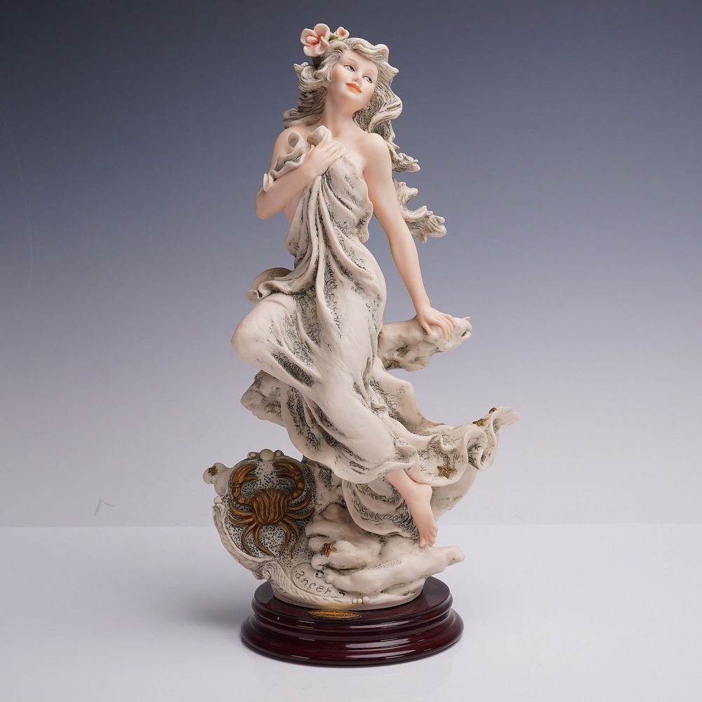 Giuseppe Armani Zodiac Sculpture, Cancer 1239C. A Giuseppe Armani figurine titled Cancer, model 