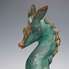 Mid Century Bronze Horse Statue Bosse Style, Made in Italy. This bronze horse statuette in the Image - 1