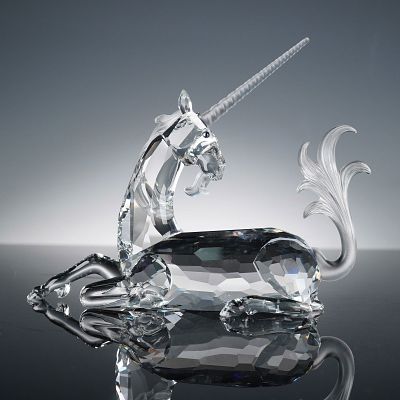 Swarovski Crystal SCS Figurine, Unicorn. This Unicorn was the first of the Fabulous Creatures 