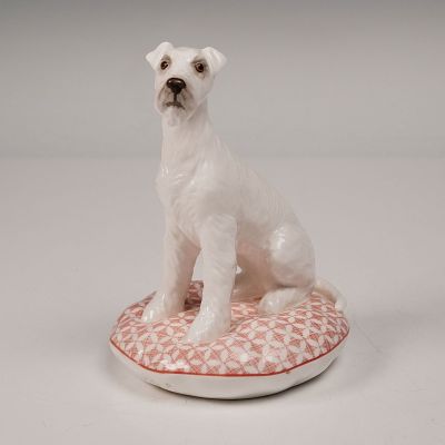 Royal Doulton Dog Figurine, Bobo Airedale Terrier TD003. Charming bone china dog figurine titled 