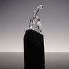 Swarovski Crystal Soulmates Clear Panther on Granite Figurine-Signed. Striking Swarovski Crystal Image - 3