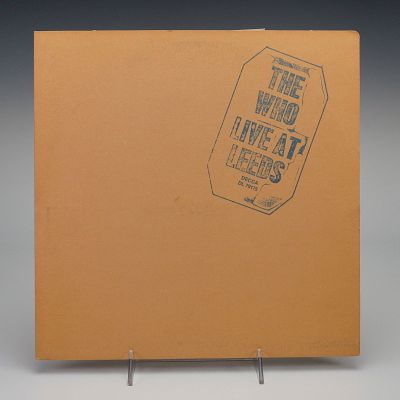 The Who Vinyl Record, Live at Leeds. Presented here is The Who Live at Leeds on the Decca label 