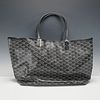 Goyard Saint Louis PM Tote, Black. A timeless icon of French luxury craftsmanship, this Image - 1