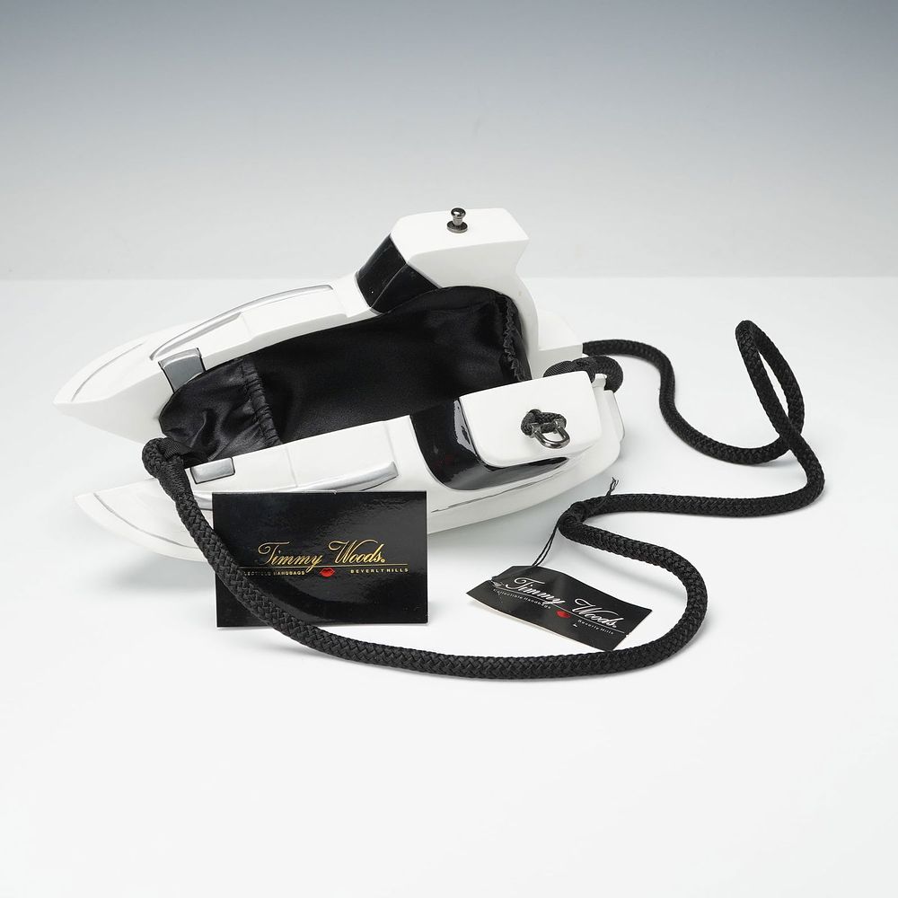 Timmy Woods Collectible Handbags, Sea Ray Shoulder Bag. Yacht-form collectible handbag by Timmy 