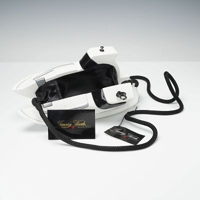 Timmy Woods Collectible Handbags, Sea Ray Shoulder Bag. Yacht-form collectible handbag by Timmy 