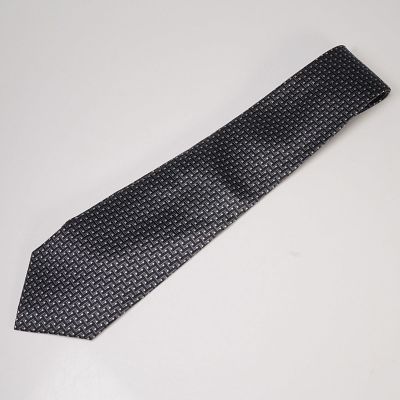 Jones New York Silk Necktie. Jones New York silk necktie featuring a woven geometric 