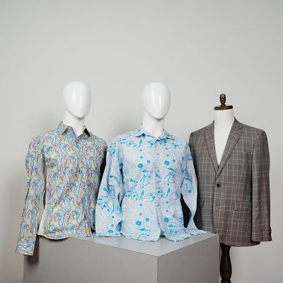 3pc Robert Graham Shirt, Hugo Boss Blazer & Cafe Luna Shirt. An outstanding 3-piece collection 