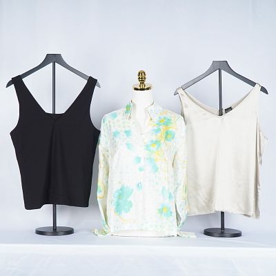 3pc Eileen Fisher and Escada Women's Casual Wear, Camisoles and Blouse. Women's casual tops 