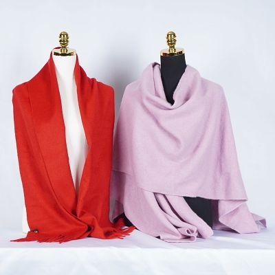 2pc Eileen Fisher Cashmere Wrap Coat plus Neiman Marcus Scarf. Eileen Fisher cashmere wrap coat 