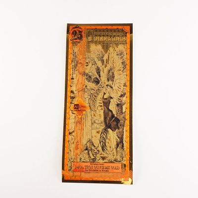 2021 Twenty Five (25) Nevada Goldbacks - Aurum Gold Foil Note (24k). Offered here is a 2021 