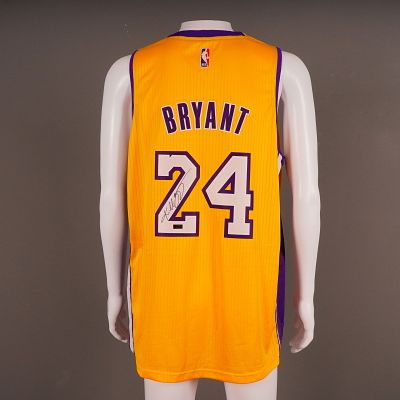 Kobe Bryant Autographed LA Lakers Adidas Swingman Jersey Panini. A Kobe Bryant Autographed Los 