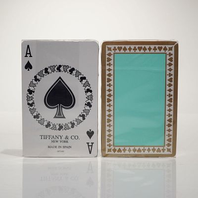 Tiffany & Co. Double-Deck Playing Cards. A contemporary double-deck set of playing cards 