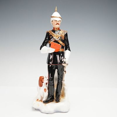 Michael Sutty Porcelain Figurine, 14th Bengal Lancers. Hand painted porcelain figurine depicting 