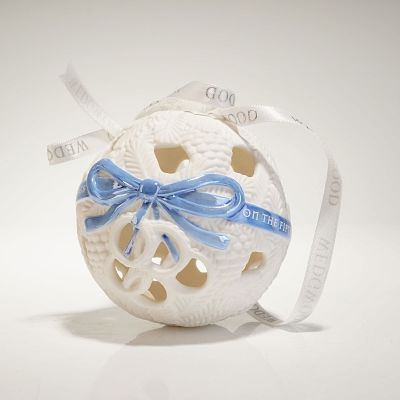 Wedgwood Jasperware 12 Days of Christmas Pierced Ball Ornament. A Wedgwood Jasperware "Twelve 