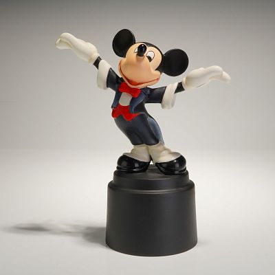Walt Disney Classics Maestro Michel Mouse Symphony Hour Figurine w/ COA. A Walt Disney Classics 