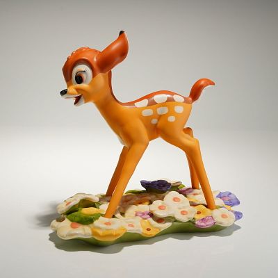 WDCC Bambi Purty Flower Figurine with Box and COA. A Walt Disney Classics Collection (WDCC) 