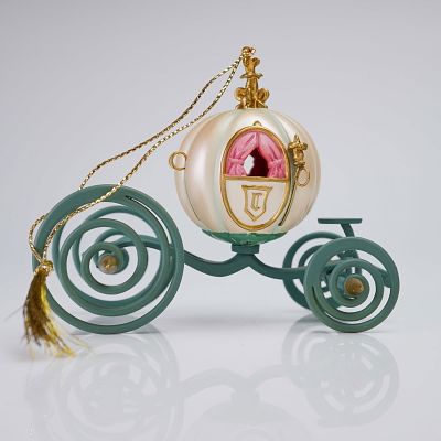 Walt Disney Classics Collection Ornament, Enchanted Places Cinderella Coach. The lot consists of 