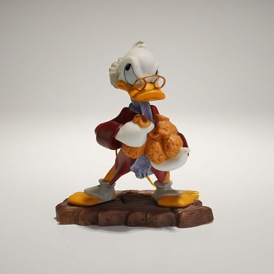 Walt Disney Classics Collection Scrooge McDuck Bah Humbug Ornament w/ COA. A figurine ornament 