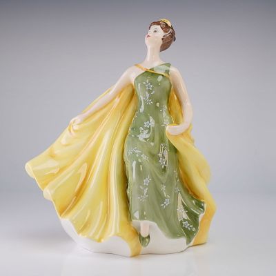 Royal Doulton Figurine Alexandra HN2398. A glazed porcelain figurine, titled Alexandra, model 