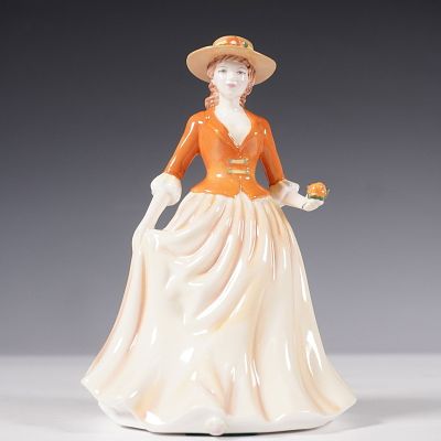 Royal Doulton Figurine, Autumn Stroll HN4588. Autumn Stroll HN4588 is a captivating Royal 