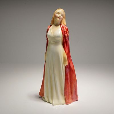 Royal Doulton Figurine Collinette HN 1999. A glazed bone china figurine, Collinette (HN1999) 