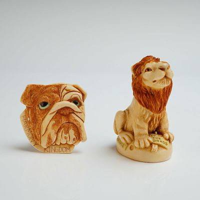 2pc Harmony Kingdom Rule Britannia Royal Watch Collector Club Kit Set. Including 1 trinket box 