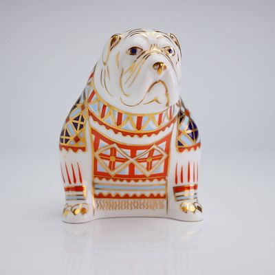 Royal Crown Derby Bulldog Paperweight. Royal Crown Derby Bulldog paperweight. This figure is 
