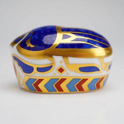 Royal Crown Derby Millennium Bug Paperweight. This Royal Crown Derby English bone china 