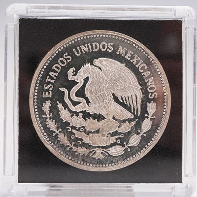 1985 FIFA World Cup Soccer 100 Peso Coin. A commemorative coin issued for the 1986 FIFA World 