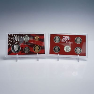 2004-S U.S. Mint Silver Proof Set (11 Coins). Complete San Francisco-minted silver proof issue 