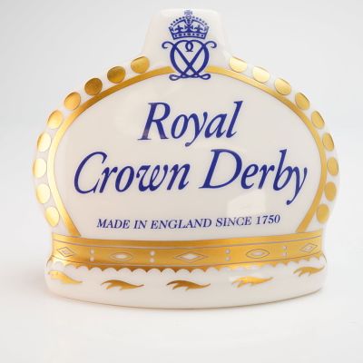 Royal Crown Derby Collectors Guild 10th Anniversary Display Sign. A Royal Crown Derby English 
