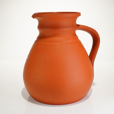 Wedgwood Rosso Antico Red Ware Cambridge Ale Jug. This Wedgwood Rosso Antico red ware jug, also 