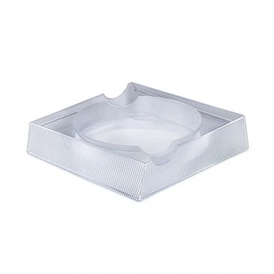 Lalique Wingen Crystal Cigar Ashtray, Sealed Box. A Lalique crystal cigar ashtray in the Wingen 