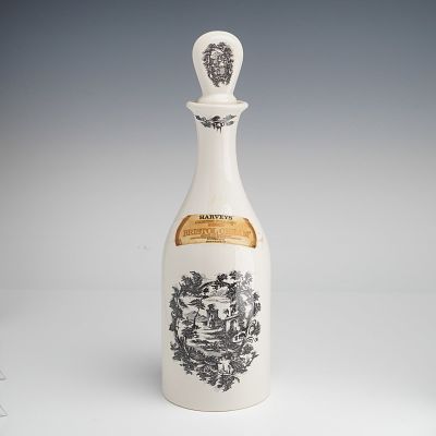 Coalport Decanter with Stopper For Harveys Bristol Cream, one of a limited edition. Coalport 