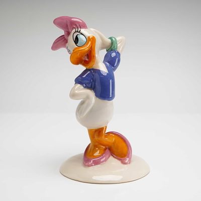 Royal Doulton The Mickey Mouse Collection Figurine, Daisy Duck MM4. A Royal Doulton ceramic 