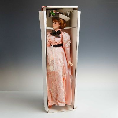 Dynasty Doll Collection Porcelain Doll, Margaret. A Dynasty Doll Collection porcelain doll 