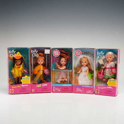 Mattel Kelly Club Doll Collection, 4.5 Inches. Produced by Mattel, Inc., this collection 