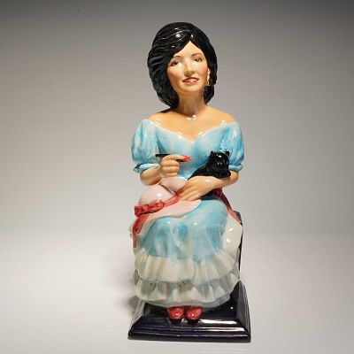 Kevin Francis Ceramic Toby Jug, Sandra Kuck. A hand-painted ceramic Toby jug produced by Kevin 