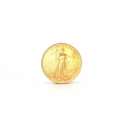 1999 1/10 Fine Gold $5 American Gold Eagle Coin. 1999 1/10 Fine Gold $5 American Gold Eagle coin 