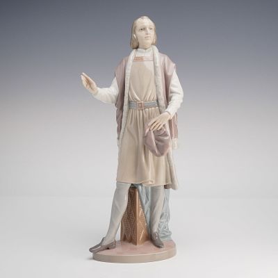 Lladro, Christopher Columbus (Model #5944). A finely detailed glazed porcelain figurine by 