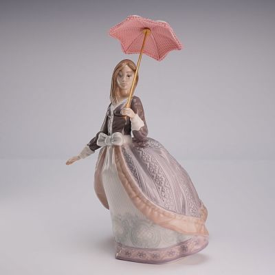 Lladro Porcelain Figurine Angela 01005211. This Lladro glazed porcelain figurine, titled Angela 