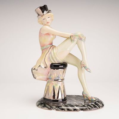 Kevin Francis Peggy Davies Limited Edition Ceramics Figurine, Marlene Dietrich The Blue Angel. A 