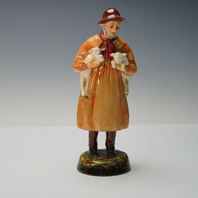 Royal Doulton Figurine, Lambing Time HN1890. Part of the Farm &amp; Country series. The figure 