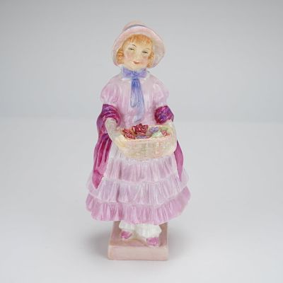 Royal Doulton Bone China Figurine Greta HN1485. A single glazed bone china figurine identified 