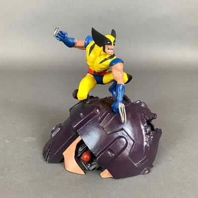 Marvel Comics Wolverine Limited Edition Figurine with Sentinel Base. A limited edition Marvel 