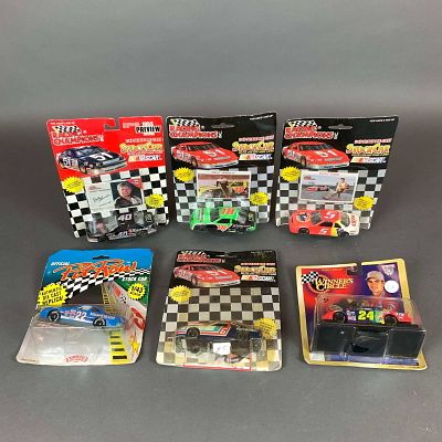 6pc Racing Champions & Winner's Circle Nascar Car Models. This collection consists of six 